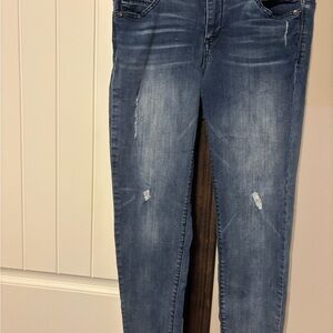 Democracy Distressed Blue Skinny Jeans